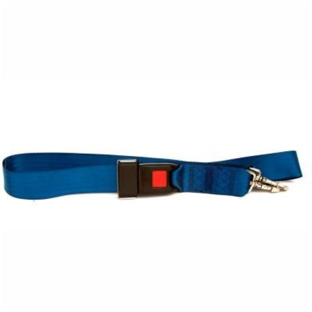 KEMP USA Kemp 2 Piece Spine Board Strap With Seatbelt Buckle, Metal Ends, 10-304 10-304